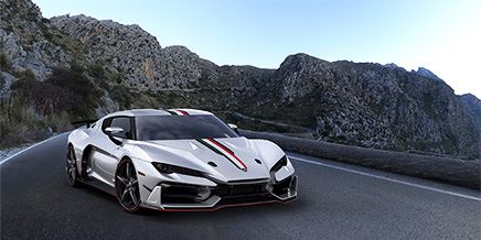 意大利著名設計公司Italdesign發(fā)布首款超跑